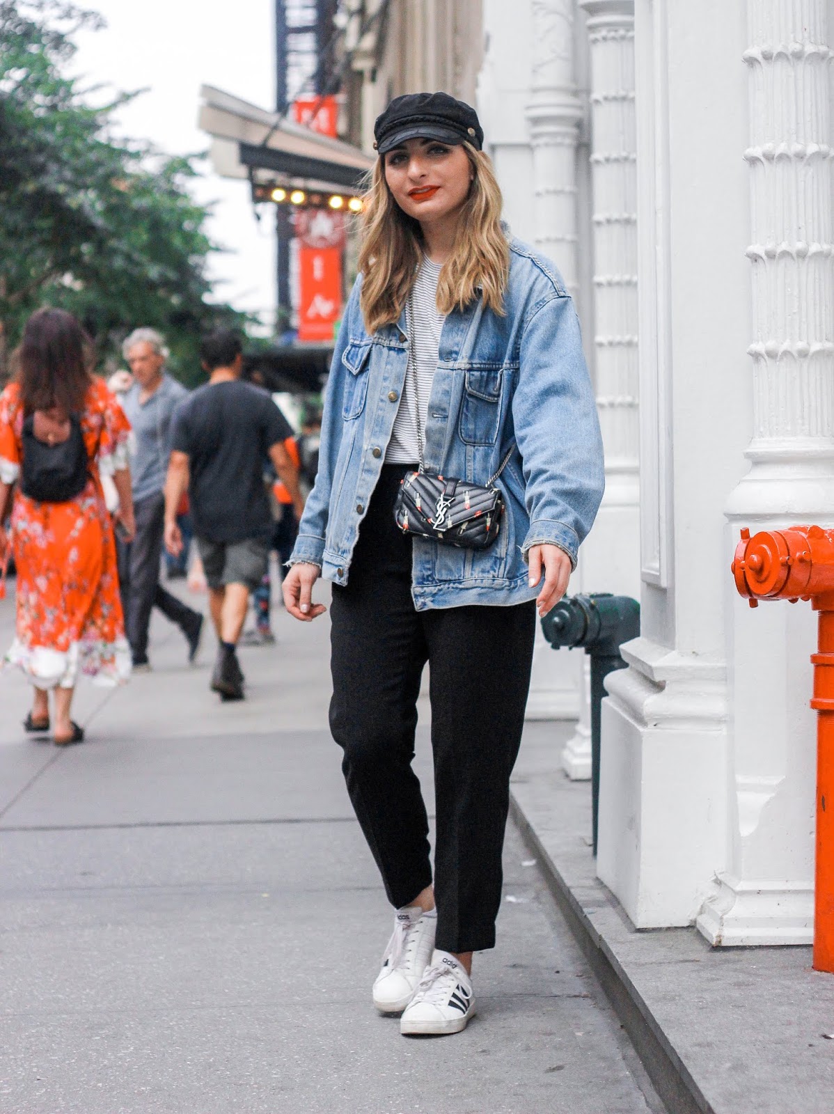 Cigarette pants and discount jacket